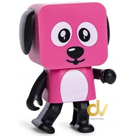Altavoz Dancing Perro Rosa