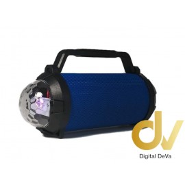 Altavoz Bluetooth Disco LED TG-115 Azul