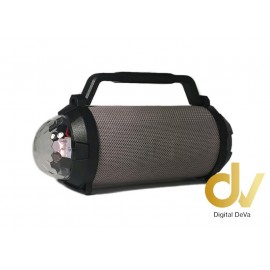 Altavoz Bluetooth Disco LED TG-115 Gris