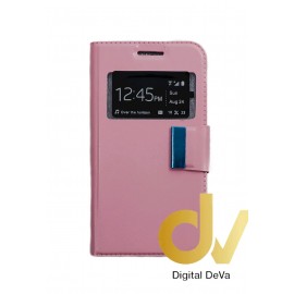 iPhone 11 Funda Libro con cierre 1 Ventana Rosa Palo