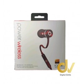 Auricular Bluetooth Power 5HV ROJO