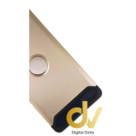 iPhone X / XS Funda Iman Y Soporte Dorado