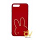 iPhone 7 Plus / 8 Plus Funda Tejido A Mano Conejo Rojo