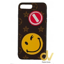 iPhone 7 Plus / 8 Plus Funda Tejido A Mano Emojis