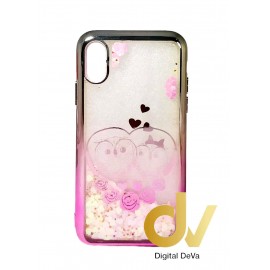 iPhone X / XS Funda Brilli Purpurina Buhos