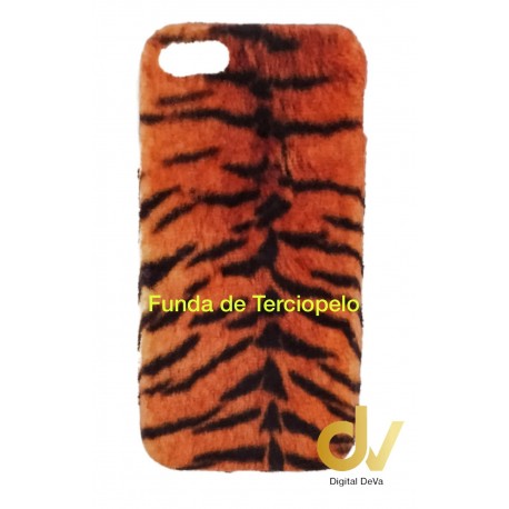 iPhone 7 Plus / 8 Plus Funda Terciopelo Tigre