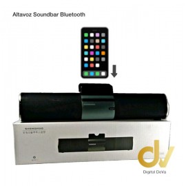 Altavoz Soundbar Bluetooth Negro