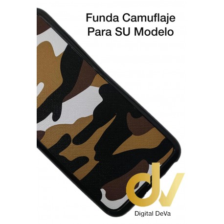 iPhone 6 Plus Funda Camuflaje Tejido Marrón