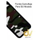 iPhone 7G / 8G Funda Camuflaje Tejido Verde