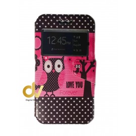 iPhone 7 Plus / 8 Plus Funda Libro Dibujo Buho