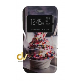iPhone 7 Plus / 8 Plus Funda Libro Dibujo Helado