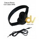 Cascos Stereo Con Cable AF06 Negro