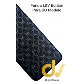 S20 Plus Samsung Funda Cuadros Azul