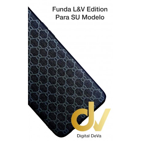 iPhone 12 Mini 5.4 Funda Cuadros Azul