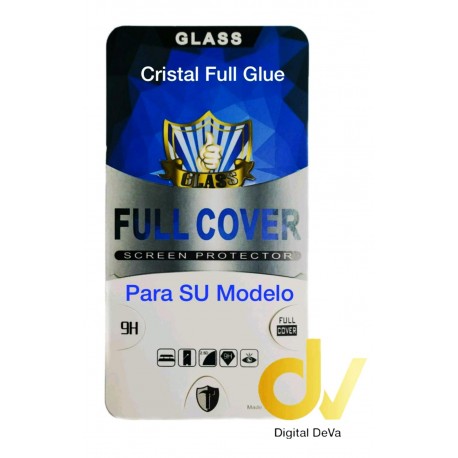 A30 Samsung Cristal Pantalla Completa Full Glue Negro