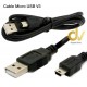 Cable Micro Mini USB V3