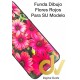 Mi 10T Xiaomi Funda Dibujo 5D Flores Rojas