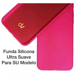 iPhone 12 Mini 5.4 Funda Ultra Suave Rosa Neón