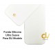 iPhone 12 Mini (5.4") Funda Ultra Suave Blanco