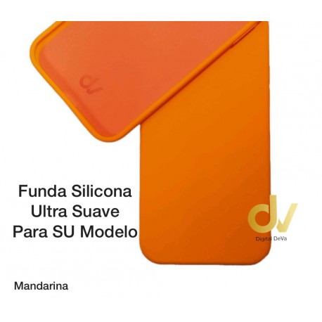 iPhone 12 Pro Max Funda Ultra Suave Mandarina