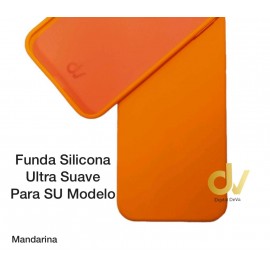 iPhone 12 / 12 Pro Funda Ultra Suave Mandarina