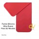 iPhone 12 Mini (5.4") Funda Ultra Suave Rojo Fresa