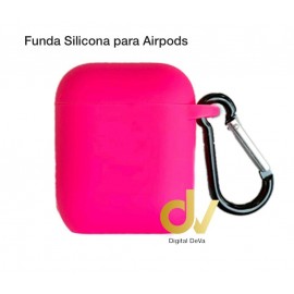 Funda Para AirPods Rosa Neon