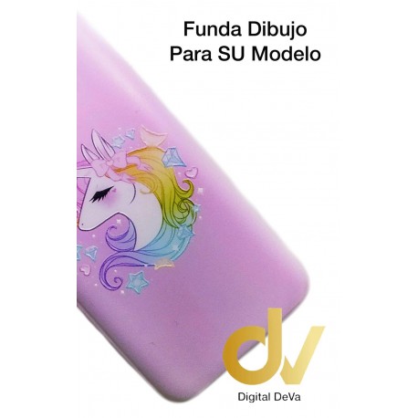 J4 2018 Samsung Funda Dibujo 3D Unicornios