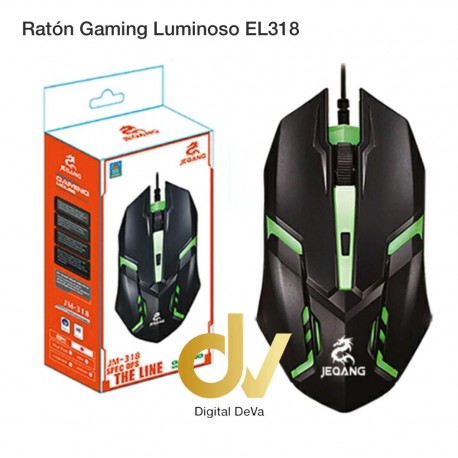 Raton Gaming Luminoso EL318