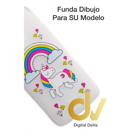 Mate 20 Lite Huawei Funda Dibujo 3D Unicornio