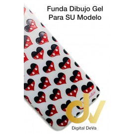 Mi A2 Lite / Redmi 6 Pro Xiaomi Funda Dibujo 3D Corazones