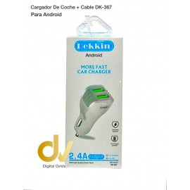 Cargador De Coche Pack DK-367 Para Android V