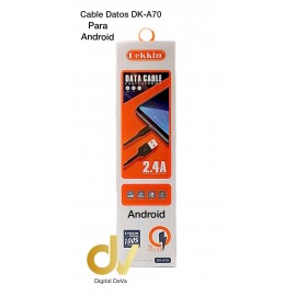 Cable Datos Android DK-A70 Blanco