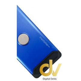 iPhone X / XS Funda Iman Y Soporte Azul