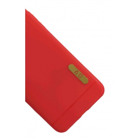 iPhone 7 Plus / 8 Plus Funda Goma DV Rojo