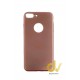 iPhone 7 Plus / 8 Plus Funda Marco Cromado Rosa Dorado