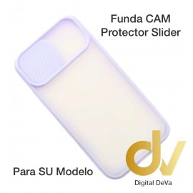 iPhone X / XS Funda CAM Protector Slider Lila