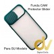 iPhone 12 Mini 5.4 Funda CAM Protector Slider Verde Militar