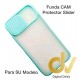 iPhone 12 Mini 5.4 Funda CAM Protector Slider Azul Turques