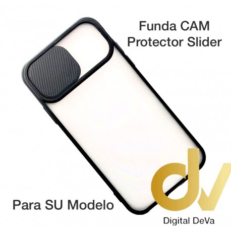 iPhone 12 Pro Funda CAM Protector Slider Negro