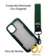 iPhone 12 Mini 5.4 Funda IAG Reforzada Con Colgante Verde