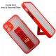 iPhone 12 Pro Funda 2en1 Iman y Soporte Slider Rojo