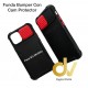 iPhone 12 Pro Max Funda Bumper Con Cam Protector Negro
