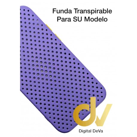 A02S Samsung Funda Transpirable Lavanda