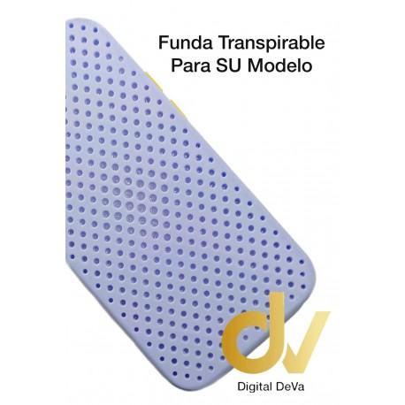 iPhone 12 Pro Funda Transpirable Lila