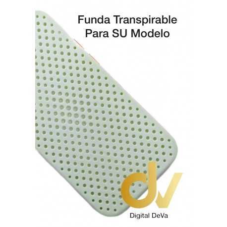 iPhone 12 Pro Funda Transpirable Verde Agua