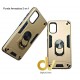 A73 / F17 Oppo Funda Armadura 2 En 1 Dorado