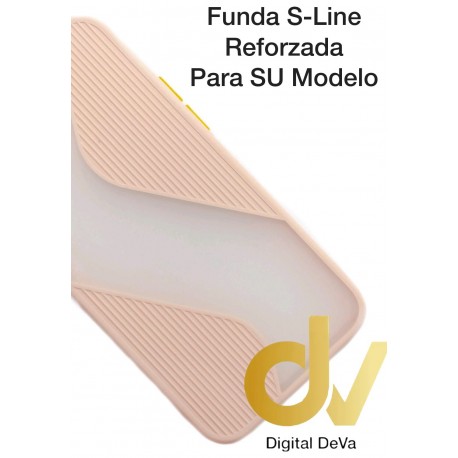 iPhone 12 Mini 5.4 Funda S-Line Reforzada Rosa