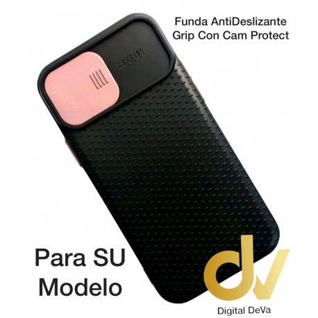 iPhone 12 Pro Max Funda AntiDeslizante Grip Con Cam Protect Rosa