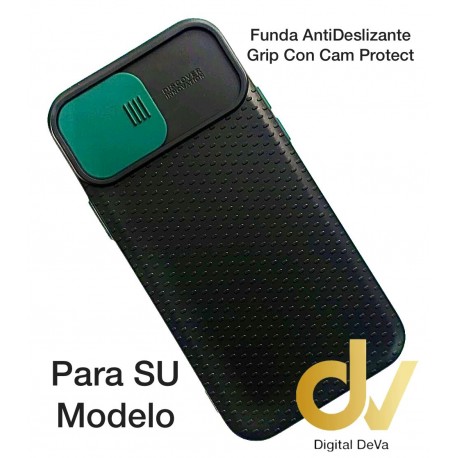 Redmi Note 9 Xiaomi I Funda AntiDeslizante Grip Con Cam Protect Verde